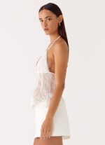 Non Stop Halter Top - White - 图片 2