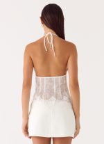 Non Stop Halter Top - White - 图片 3