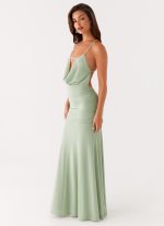 Norah Maxi Dress - Sage - 图片 3