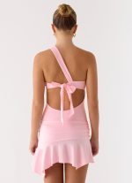 Not Your Fan Cut Out Mini Dress - Pink - 图片 3