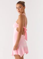 Not Your Fan Cut Out Mini Dress - Pink - 图片 5
