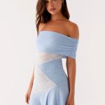 Ocean Road Mini Dress - Blue