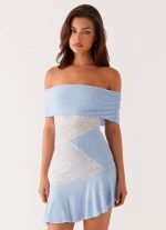 Ocean Road Mini Dress - Blue - 图片 6