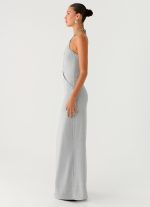 Off The Bass Maxi Dress - Grey - 图片 2