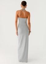 Off The Bass Maxi Dress - Grey - 图片 3