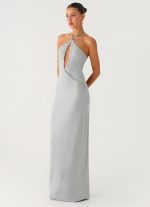 Off The Bass Maxi Dress - Grey - 图片 4