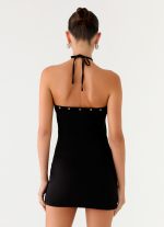 Off The Bass Mini Dress - Black - 图片 4