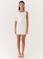 Omari Mini Dress - White - 图片 6