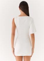 Omari Mini Dress - White - 图片 3