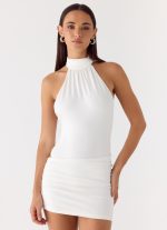 On My Way Mini Dress - White - 图片 5