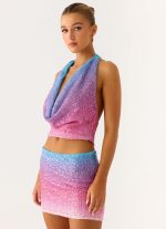 One More Time Sequin Knit Top - Disco Ombre - 图片 4