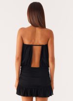 Only A Dream Strapless Mini Dress - Black - 图片 3