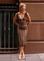 Options Lace Top - Chocolate - 图片 2