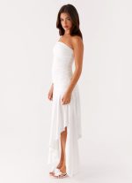Ora Strapless Maxi Dress - White - 图片 3