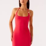 Palm Beach Mini Dress - Pink