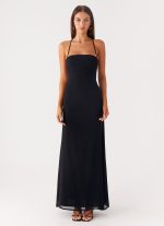 Peggy Maxi Dress - Black - 图片 2