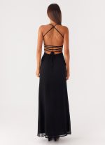 Peggy Maxi Dress - Black - 图片 4