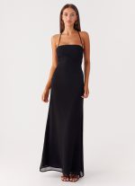Peggy Maxi Dress - Black - 图片 5