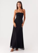 Peggy Maxi Dress - Black