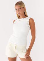 Play For It Top - Ivory