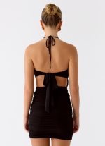 Poetry Mini Dress - Black - 图片 7