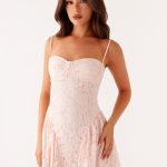 Promenade Mini Dress - Pink