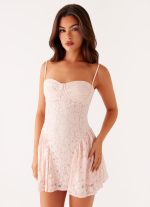 Promenade Mini Dress - Pink