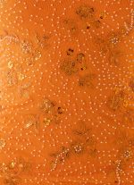 Push Back Beaded Sequin Mini Dress - Orange - 图片 6