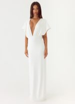 Rare Behaviour Maxi Dress - Ivory - 图片 5