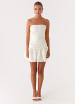 Ray Of Light Mini Dress - White - 图片 2