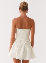 Ray Of Light Mini Dress - White - 图片 4