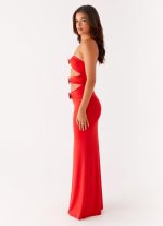 Raye Maxi Dress - Tangerine - 图片 3