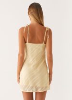 Remy Mini Dress - Yellow - 图片 4