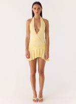 Renata Mini Dress - Lemon - 图片 2