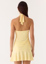 Renata Mini Dress - Lemon - 图片 4