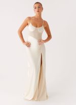 Rising Sun Maxi Dress - Off White - 图片 6