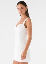 Riva Bella Mini Dress - White - 图片 2