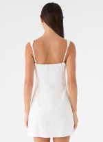Riva Bella Mini Dress - White - 图片 3
