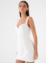 Riva Bella Mini Dress - White - 图片 5