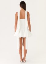Ros Mini Dress - White - 图片 4
