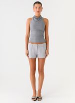 Rosana Halter Top - Grey - 图片 2