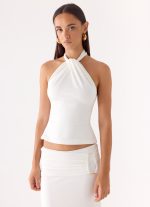 Rosanna Top - White - 图片 6