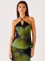 Rosetta Top - Lime Flower - 图片 8