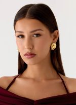 Rosso Rush Earrings - Gold - 图片 3