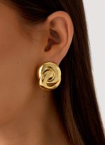 Rosso Rush Earrings - Gold - 图片 4