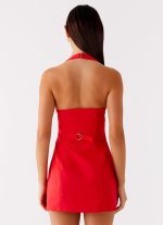Roxe Mini Dress - Red - 图片 4