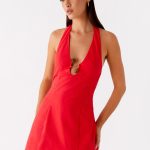 Roxe Mini Dress - Red