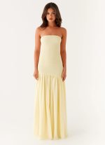 Royce Maxi Dress - Yellow - 图片 2