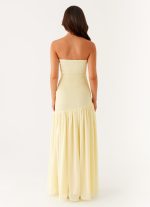 Royce Maxi Dress - Yellow - 图片 4