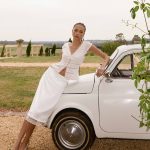 Ruann Lace Trim Top - White